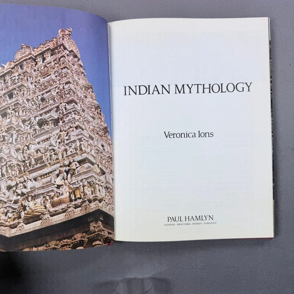 Veronica Ions Indian Mythology Hardcover 1973 3rd Impression Hinduism Buddhism